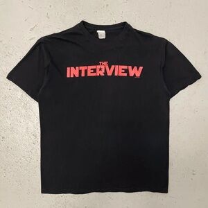 Vintage 2014 The Interview Rare Seth Rogen James Franco Movie T Shirt Large